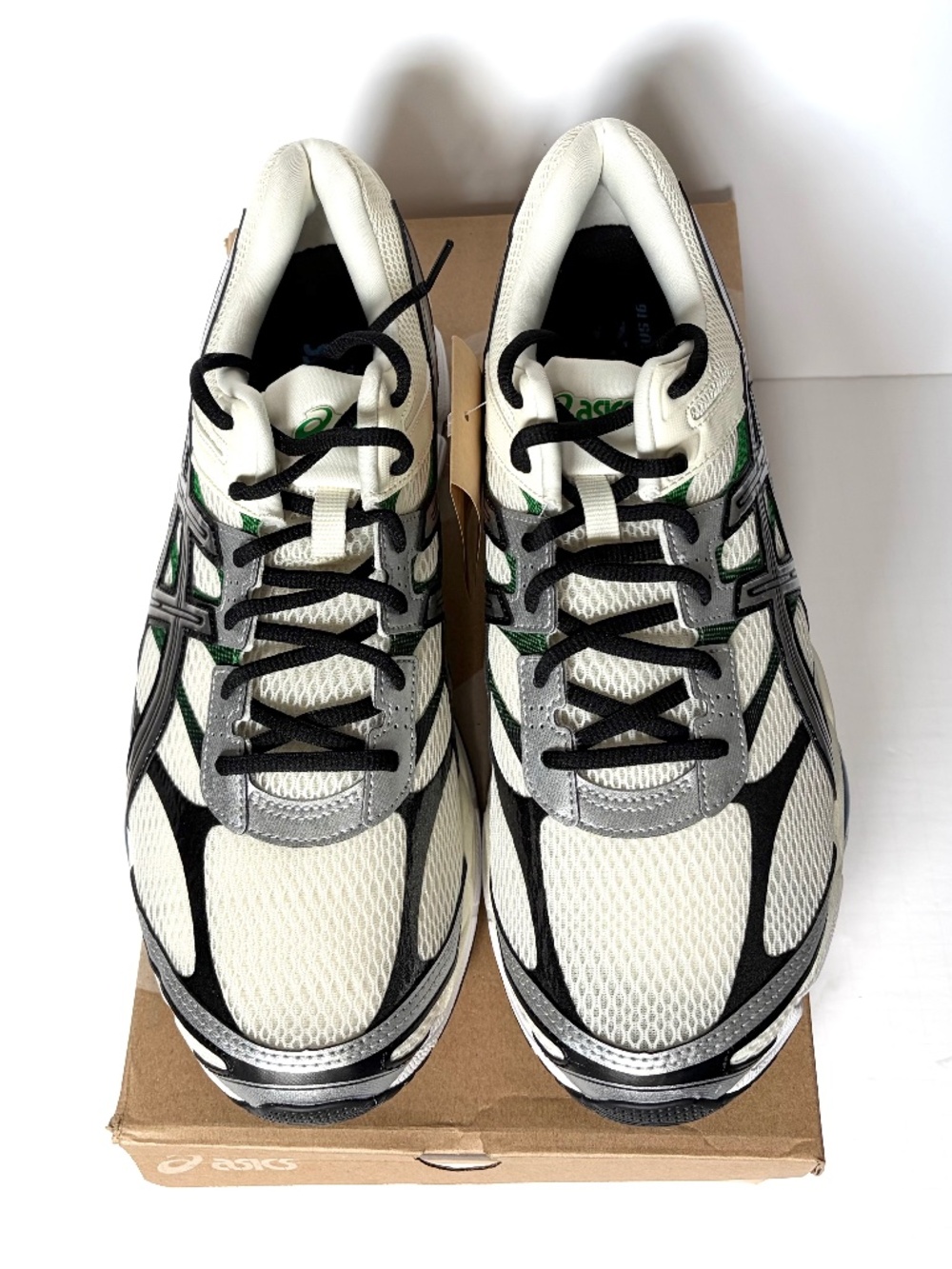 Asics Gel Cumulus 16 Running Shoes in Ivory/Pure Silver US sz 12 Mens NIB